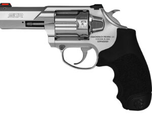 Diamondback DB0700S703 SDR  357 Mag/38 Special +P 6 Shot 3" Polished Stainless Steel Barrel, Cylinder & Frame, Black Hogue Rubber Grip, Exposed Hammer