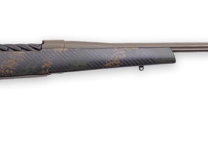 Weatherby MBC20N28NOR8B Mark V Backcountry 2.0 28 Nosler 3+1 28" Patriot Brown Cerakote Fluted Barrel/Peak 44 Blacktooth Carbon Fiber w/ Dark Green/Brown Sponge Stock
