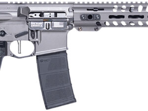 Patriot Ordnance Factory 02049 Minuteman  300 Blackout 30+1 13.75" Black Nitride Barrel/ Tungsten Cerakote Aluminum Receiver Picatinny Rail