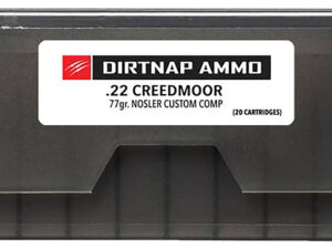 Fierce Firearms DNP22CM77GR Dirtnap  22Creedmoor 77gr 20 Per Box/10 Case