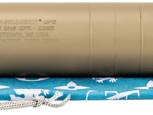 Griffin Armament GAGP5FDE-W GP5 Direct Thread Suppressor 5.56mm 1.50" FDE 17-4 PH Stainless Steel 1/2"x28