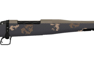 Fierce Firearms TWROG7PRC20BRS Twisted Rogue 7mm PRC 20" Smoked Bronze Cerakote Steel Threaded Barrel, Drilled & Tapped Steel Receiver LR Negative Comb, Sonora Ambush Camo Carbon Fiber Stock