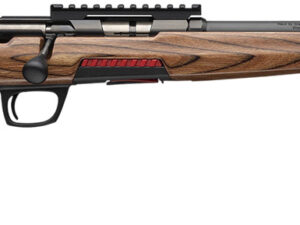 Winchester Repeating Arms 5252281003 Xpert Target 21 Sharp 10+1 18" Matte Black Threaded Bull Barrel, Matte Black Picatinny Rail Steel Receiver, Brown Adj Comb & LOP Thumbhole Laminate Stock