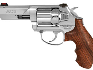 Diamondback DB075AS703 SDR  Sports South Exclusive 357 Mag/38 Special +P 6 Shot 3" Polished Stainless Steel Barrel, Cylinder & Frame, Hogue Wood Grip, Exposed Hammer