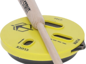 Hunters Specialties HSSTR100039 The Cookie Cutt'r Pot Call Attracts Turkey Species Yellow