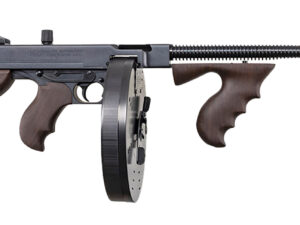 Auto-Ordnance T5P100D 1927A-1 Lightweight Deluxe .45 Cal 100+1 Fixed Walnut Wood Stock, Walnut Grip