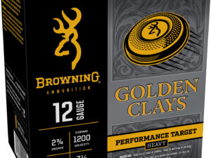 Browning Ammo BGC12M7 Golden Clays  12Gauge 2.75" 1 1/8oz 7.5Shot 25 Per Box/10 Case