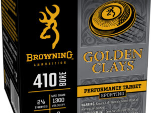 Browning Ammo BGC418 Golden Clays  410Bore 2.50" 1/2oz 8Shot 25 Per Box/10 Case