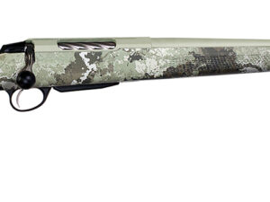 Tikka JRTXVA37124 T3x Lite 7mm PRC 3+1 24.40" Desert Verde Cerakote Fluted Threaded Barrel & Drilled & Tapped Receiver, Veil Alpine Fixed Synthetic Stock, Right Hand