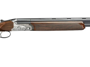 Rizzini USA 2203-41028 Aurum EVO 410 Gauge Break Open 3" 2rd 28" Black Over/Under Vent Rib Barrel, Coin Anodized Receiver Engraved w/Game Scene, Fixed Turkish Walnut Stock w/Prince of Whales Grip