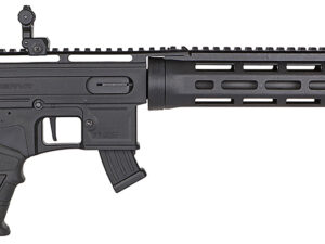 Derya Firearms TM22.FLASH.18 TM22 Flash 22 LR 10+1 18" Black Anodized Threaded Barrel, Black Anodized Aluminum Receiver w/Picatinny Rail, M-LOK Handguard & Forend, Black Fixed Polymer Stock, Black Pol