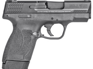 Smith & Wesson 14659 M&P M2.0  Shield Compact Slim Frame .45 ACP 7+1 3.30" Black Armornite Barrel, Black Armornite Stainless Steel Serrated Slide, Black Polymer Frame & Textured Grip, No Manual Safety