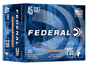Federal C45LCB Power-Shok  45Colt 235gr Jacketed Hollow Point 20 Per Box/10 Case