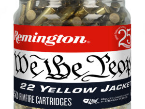 Remington Ammunition 21387 Yellow Jacket  22LR 33gr 250 Per Box/10 Case