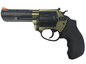 Charter Arms 52236 Pathfinder II Small Frame 22 LR 8 Shot 3.50" Black Passivate Steel Barrel & Cylinder, OD Green Aluminum Frame, Black Rubber Grip, Exposed Hammer