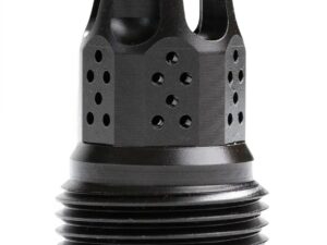 Jk Armament JKMDHDCF14 War Eagle Compensator/Flash Hider Black Nitride Stainless Steel 1/2"x28 Threads 9mm