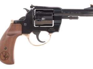 Henry H017BDMA Big Boy Deadeye 357 Mag/38 Special 6 Shot 4" Blued Round Barrel, Blued Cylinder, Blued Polished Steel Frame, American Walnut Birdshead Grip, Transfer Bar Safety, Exposed Hammer