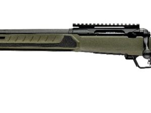 Savage Arms 32646 110 Core Predator Full Size 22-250 Rem 10+1 22" Medium Heavy Fluted Barrel, Arca Rail Forend, Hunter Green AccuStock w/AccuFit V2 Synthetic Stock, Left Hand
