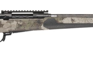 Savage Arms 32639 110 Core Predator Full Size 7mm-08 Rem 10+1 22" Medium Heavy Fluted Barrel, Arca Rail Forend, Hunter Green AccuStock w/AccuFit V2 Synthetic Stock, Left Hand