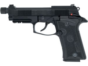 Langdon Tactical Tech 80X32BTJ Beretta Cheetah 80X Micro-Compact 32 ACP 13+1 4.40" Black Threaded Barrel, Black Bruniton Carbon Steel Optic Ready/Serrated Slide, Black Anodized Aluminum Frame w/Picati