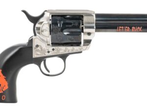 Pietta PFI45PR434BP 1873 Great Western II Pendleton Round?Up 45 Colt (Long Colt) 4.75" Blued Engraved Barrel & Cylinder, Ultra Black Engraved Grip, Exposed Hammer