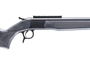 CVA CR4450 Scout  22 ARC 1rd 16.50" Matte Blued Threaded Barrel & Receiver w/DuraSight Rail, Stealth Gray Synthetic Stock