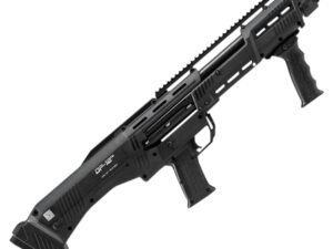 Standard Mfg DP12 DP-12  12 Gauge Pump 3" 14+2 18.88" Black Double Barrel, Black Picatinny Rail Aluminum Receiver, Picatinny Handguard, Black Synthetic Stock