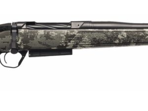 Christensen Arms 801-15041-01 Evoke Hunter 30-06 Springfield 4+1 22" Black Cerakote Threaded Barrel, Receiver & Forend w/Picatinny Rail, Brush Camo Fixed Synthetic Stock