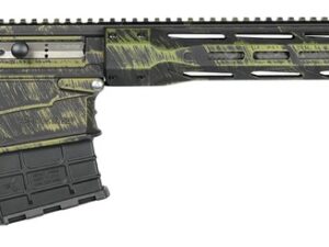 Nemo Arms OMENW-G324CF Omen Watchman 300 Win Mag 14+1 24" Black Proof Research CF Threaded Barrel, Black/Green Tiger Stripe Aluminum Receiver w/Picatinny Rail, M-LOK Handguard, Magpul PRS Gen3 Black P