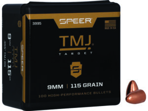 Speer 3995 TMJ  9mm 115gr Total Metal Jacket 100 Per Box/5 Case