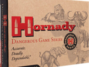 Hornady 8265 Dangerous Game  416Rigby 400gr Dangerous Game Solid 20 Per Box/6 Case