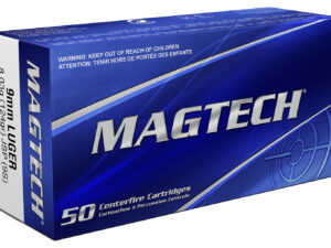 Magtech 9S Range/Training  9mmLuger 124gr Jacketed Soft Point 50 Per Box/20 Case