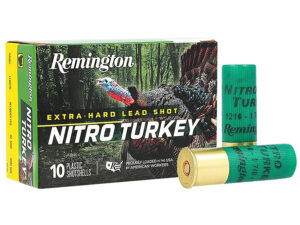 Remington Ammunition 26693 Nitro Turkey  12Gauge 3" 1 7/8oz 4Shot 10 Per Box/10 Case