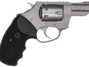 Charter Arms 72324 Pathfinder  Small 22 WMR, 8 Shot 2" Stainless Steel Barrel  & Cylinder, Anodized Aluminum Frame w/Black Finger Grooved Rubber Grip, Exposed Hammer