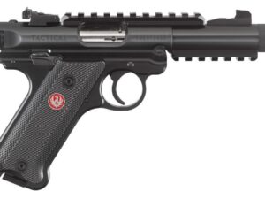 RUGER MKIV TACTICAL 22LR 4.4" BLK/SY