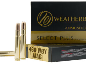 Weatherby B460450TSX Select Plus  460WthbyMag 450gr Barnes TSX Lead Free 20 Per Box/10 Case