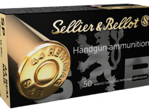 Sellier & Bellot SB44A Handgun  44RemMag 240gr Soft Point 50 Per Box/12 Case