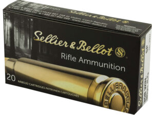 Sellier & Bellot SB308C Rifle  308Win 180gr Soft Point 20 Per Box/25 Case