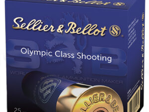 Sellier & Bellot SB12SLUG Shotgun  12Gauge 2.75" 1oz Rifled Slug Shot 25 Per Box/10 Case