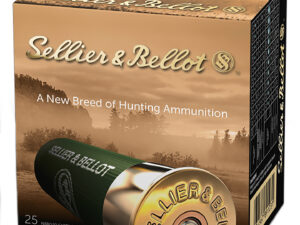 Sellier & Bellot SB12BSB Hunting  12Gauge 2.75" 27Pellets 1 1/4oz 4Buck Shot 25 Box/10 Case