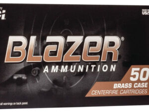 CCI 5204 Blazer Brass Handgun 38Special 125gr Full Metal Jacket 50 Per Box/20 Case