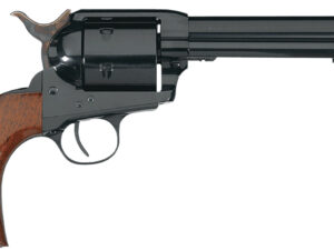 Taylors & Company 550428 1873 Cattleman 44 Rem Mag Caliber with 6" Barrel, 6rd Capacity Cylinder, Overall Blued Finish Steel & Walnut Army Size Grip