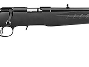 Ruger 8313 American Rimfire Compact 17 HMR 9+1 18" Satin Blued Steel Barrel & Alloy Steel Receiver w/Integral Scope Mount, Black Fixed Synthetic Stock, Right Hand