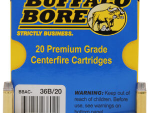 Buffalo Bore Ammunition 36B20 Heavy Strictly Business 32H&R Mag +P 130gr Hard Cast 20 Per Box/12 Case