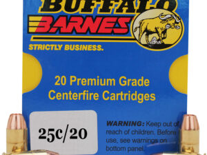 Buffalo Bore Ammunition 25C20 Buffalo-Barnes Strictly Business 357Sig 125gr Barnes TAC-XP Lead Free 20 Per Box/12 Case