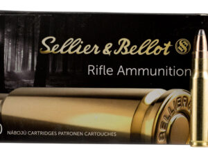Sellier & Bellot SB308F Rifle  308Win 180gr Soft Point Cut Through Edge 20 Per Box/25 Case
