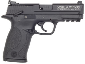 Smith & Wesson 108390 M&P 22  Compact Frame 22 LR 10+1, 3.60" Black Steel Barrel, Black Hard Coat Anodized Serrated Slide, Black Polymer Frame w/Picatinny Rail Frame & Grip, Ambidextrous, Thumb Safety