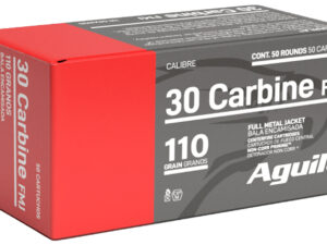 Aguila 1E302110   30Carbine 110gr Full Metal Jacket 50 Per Box/20 Case