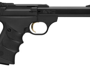 Browning 051497490 Buck Mark URX 22 LR 10+1 5.50" Slab Side Barrel, Matte Black Serrated Steel Slide & Aluminum Frame, Black Overmolded RX Grips