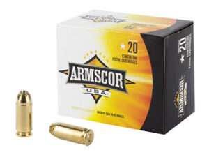 ARMSCOR 40S&W 180GR JHP 20/500